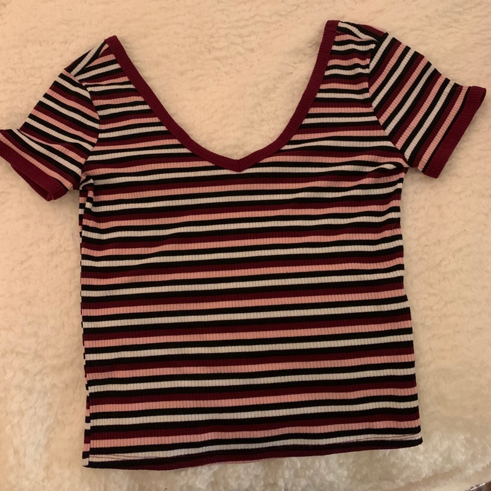 Stripped crop top